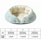 Calming Sofa Pet Bed | Soft Fibre | Anti-Slip | Dogs & Cats | 3 Sizes