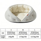 Calming Sofa Pet Bed | Soft Fibre | Anti-Slip | Dogs & Cats | 3 Sizes