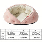 Calming Sofa Pet Bed | Soft Fibre | Anti-Slip | Dogs & Cats | 3 Sizes