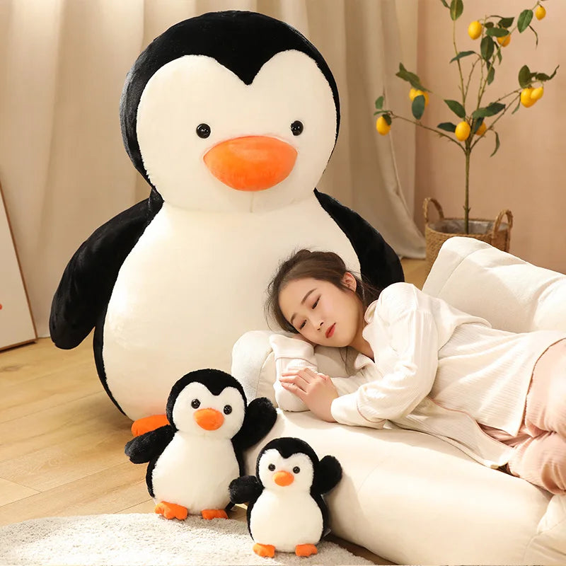 Penguin Plush Toy – Soft, Rounded Stuffed Animal