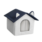 Insulated Outdoor Cat House – Windproof, Waterproof, Moisture-Proof Base, S–L