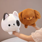 Kawaii Round Dog Hug Pillow Plush | 4 Styles | Sofa Cushion | 2 Sizes: 30 & 40cm