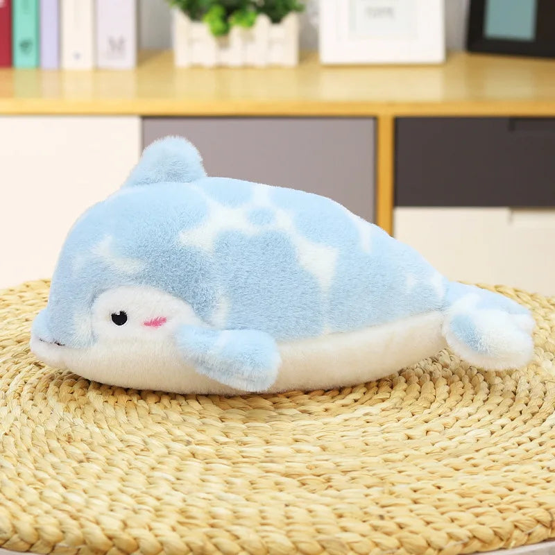 Sea Life Plush Pillow, Seal, Shark or Dolphin, 28cm | BHH Living