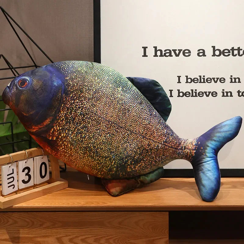 Fish Plush Pillow, Styles A–H, 40–100cm | BHH Living