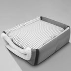 Soft Foldable Dog Cave Bed – Cosy Sleeping House for Small & Medium Dogs and Cats