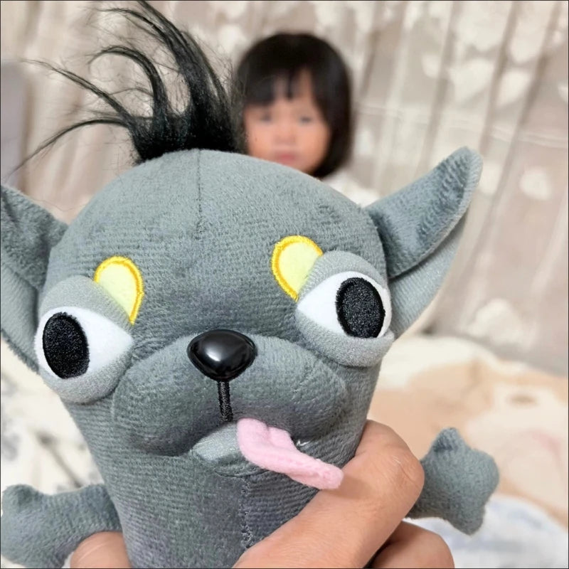 Chihuahua Gremlin Plush Stuffed Toy | Googly Eyes & Dangling Tongue | Novelty Gag Gift | 3 Colours | 20cm