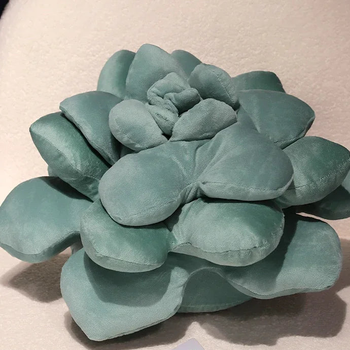 Succulent Plush Cushion Pillow | Lifelike Potted Plant | PP Cotton | 4 Colours | 35 & 45cm