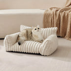 Plush Cat Sofa Bed | Deep Sleep Pet Basket | Cats & Small Dogs | 3 Sizes