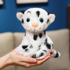 Leopard Plush Toy – Spotted Stuffed Animal in Four Colors