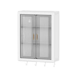 Wall-Mounted Bathroom Cabinet – Modern PVC Storage Cupboard, 4 Styles