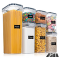 7-Piece Airtight Food Storage Container Set – BPA-Free with Labels & Pen