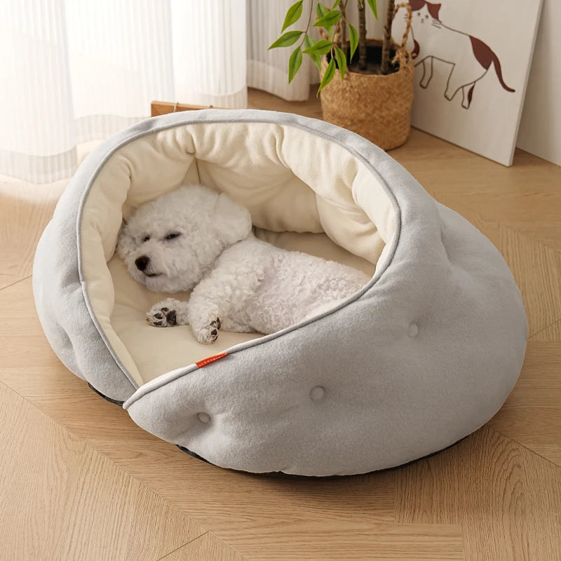Calming Sofa Pet Bed | Soft Fibre | Anti-Slip | Dogs & Cats | 3 Sizes