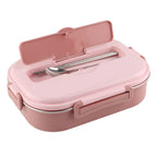 4-Grid Stainless Steel Bento Lunch Box | Soup Bowl | Thermal Insulation | 1500ml | 3 Colours