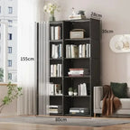 Dustproof Wardrobe Storage Rack with Curtain – 5 or 6 Layer, Single or Double Width