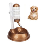 Height-Adjustable Pet Water Dispenser & Food Bowl – Automatic, Detachable, Anti-Slip