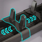 Cabinet Dish & Bowl Rack Organiser – Adjustable Space Aluminium Drawer Storage, 40cm or 45cm