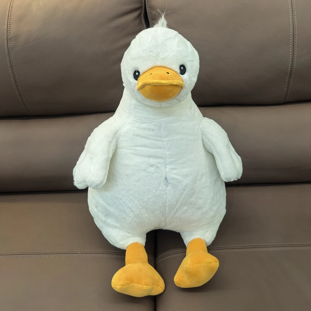 Kawaii Duck Plush Stuffed Toy | Standing & Sleeping Pillow Forms | PP Cotton | 5 Sizes