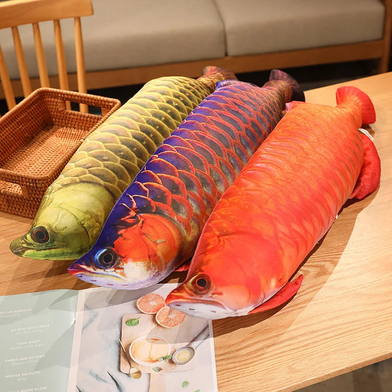 Plush Fish Cat Toy, Styles 1–14, 30–40cm | BHH Living