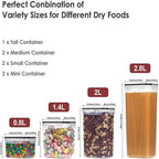 7-Piece Airtight Food Storage Container Set – BPA-Free with Labels & Pen