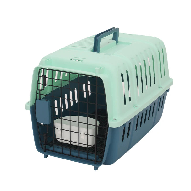 Portable Pet Travel Carrier Crate – Airline Approved, for Cats & Small Dogs, 2 Sizes