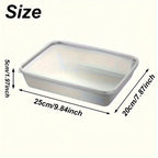 Stainless Steel Food Containers Set – 3-Piece, Leakproof, Stackable