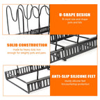 Adjustable Pot and Pan Organiser Rack – 7 or 12-Layer Kitchen Storage