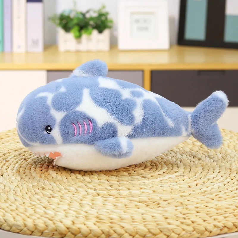 Sea Life Plush Pillow, Seal, Shark or Dolphin, 28cm | BHH Living