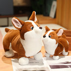 Kawaii Corgi Dog Plush Stuffed Toy | Cotton | 3 Sizes 23–45cm