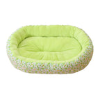 Sofa-Style Pet Bed | Breathable Cotton Blend | Dogs & Cats | 2 Sizes | 3 Colours
