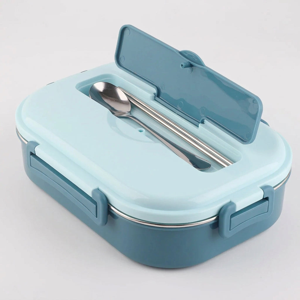 4-Grid Stainless Steel Bento Lunch Box | Soup Bowl | Thermal Insulation | 1500ml | 3 Colours