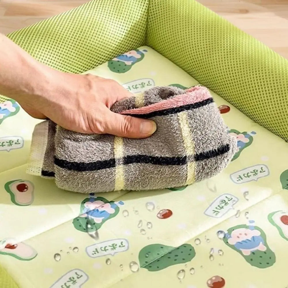 Cooling Pet Bed Mat | Waterproof Anti-Slip Oxford Cloth | Dogs & Cats | 4 Sizes