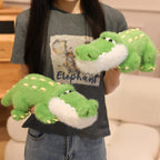 Green Crocodile Plush Toy – Fluffy Stuffed Animal