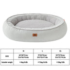 Fluffy Fleece Dog Bed | Removable Zipper Cover | Washable | 3 Sizes