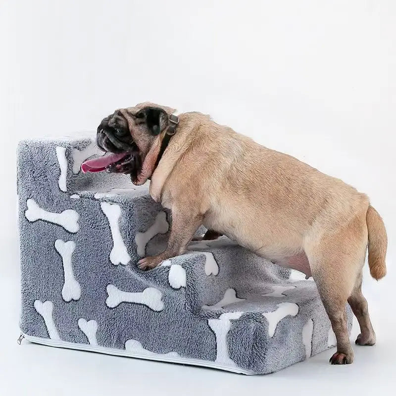Sponge Pet Stairs for Dogs & Cats – Joint-Friendly, 2, 3 or 4 Steps