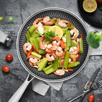 Tri-Ply 316 Stainless Steel Frying Pan – Double-Sided Honeycomb, All Cooktop Compatible