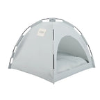 Pet Teepee Tent Bed with Cushion – Soft Cave for Cats & Small Dogs, 3 Sizes