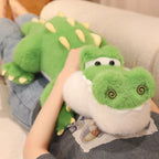 Green Crocodile Plush Toy – Fluffy Stuffed Animal