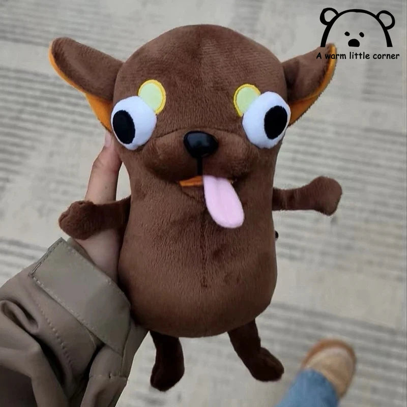 Chihuahua Gremlin Plush Stuffed Toy | Googly Eyes & Dangling Tongue | Novelty Gag Gift | 3 Colours | 20cm