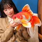 Goldfish Plush Pillow – Fish-Shaped Decorative Accent