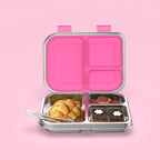 Stainless Steel Bento Lunch Box – 3-Compartment, 1000ml