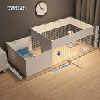 Indoor Pet Fence & Playpen – Modular Dog Gate & Barrier for Small & Medium Dogs