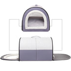 Soft Foldable Dog Cave Bed – Cosy Sleeping House for Small & Medium Dogs and Cats