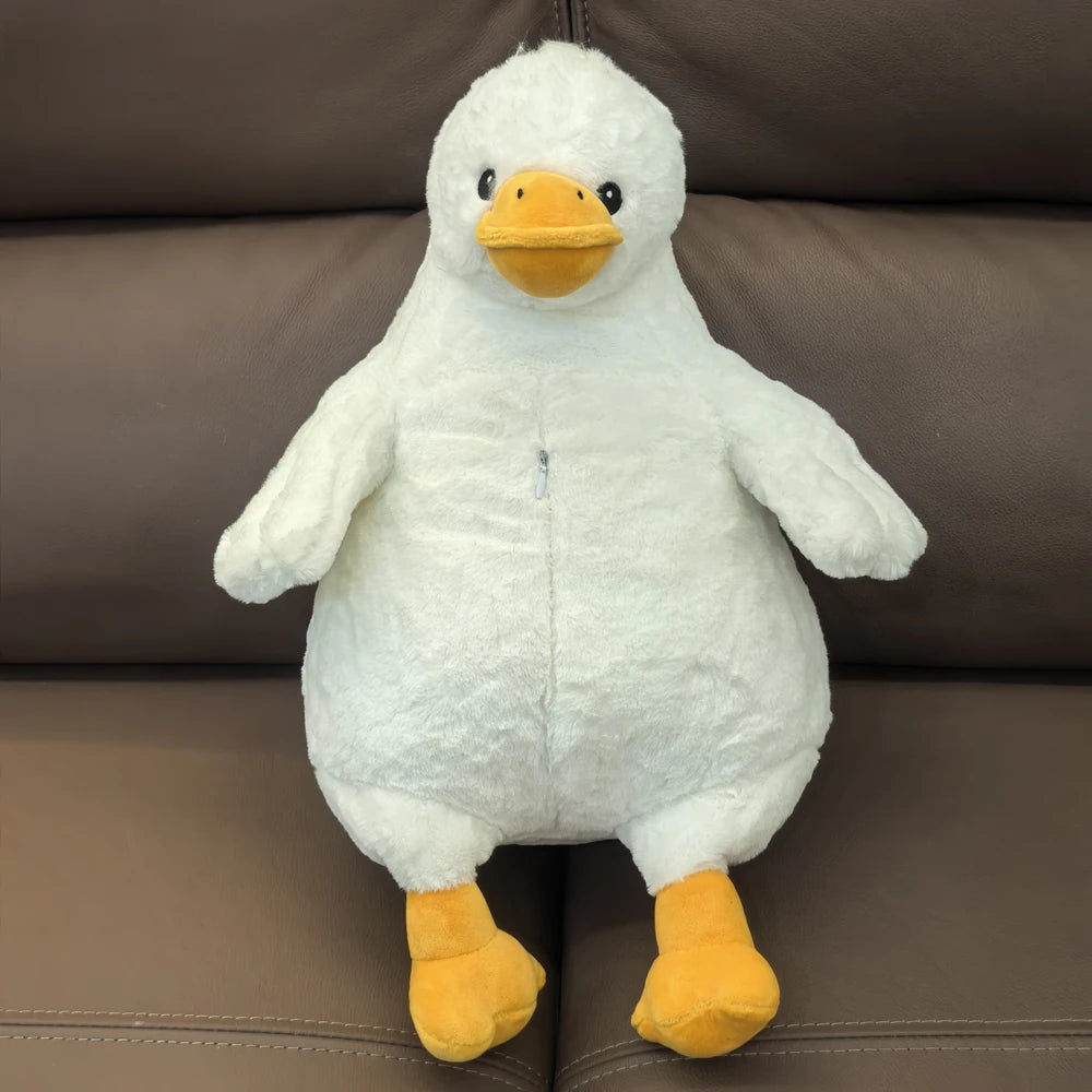 Kawaii Duck Plush Stuffed Toy | Standing & Sleeping Pillow Forms | PP Cotton | 5 Sizes