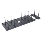 Telescopic Dish and Plate Drying Rack with Drawer – Adjustable ABS Kitchen Organiser