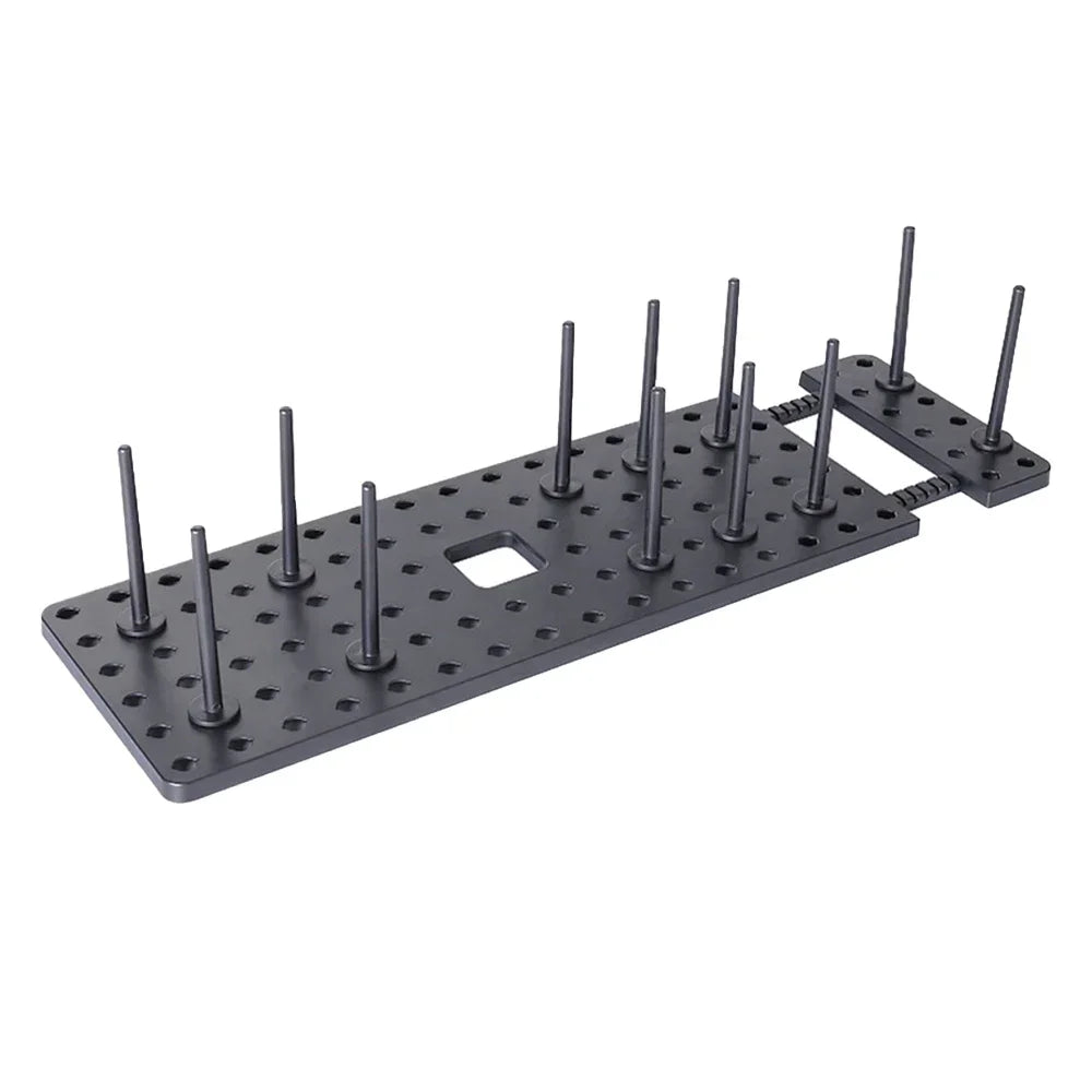 Telescopic Dish and Plate Drying Rack with Drawer – Adjustable ABS Kitchen Organiser