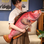 Photorealistic Marine Fish Plush Cushion | 6 Fish Species Styles | Printed Scale Detail | Flat Cushion Format | 4 Sizes: 50–110cm