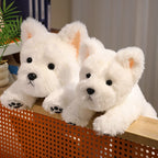 Kawaii Schnauzer & Westie Plush Stuffed Toy | Fluffy Long-Pile Coat | 2 Breeds, 2 Sizes