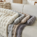 Faux Rabbit Fur Pet Mat | Coral Fleece | Washable | 75×75 cm | 5 Colours