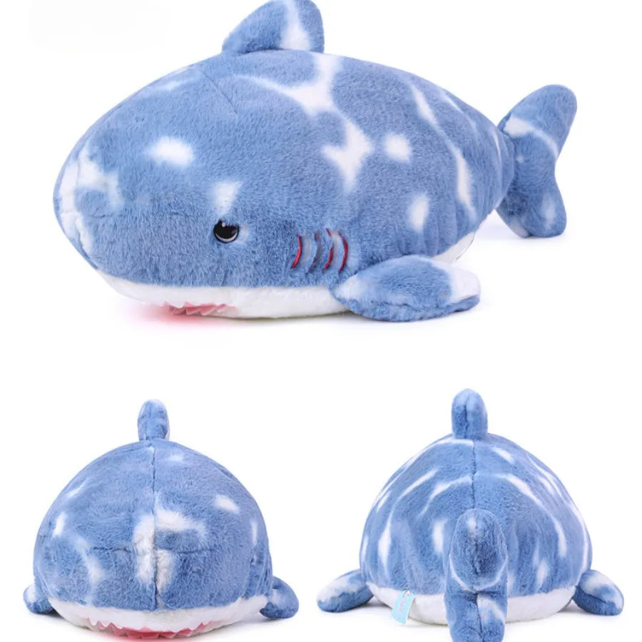 Sea Life Plush Pillow, Seal, Shark or Dolphin, 28cm | BHH Living