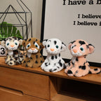 Leopard Plush Toy – Spotted Stuffed Animal in Four Colors
